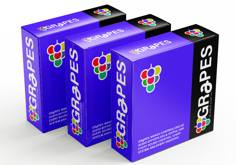 Grapes 3D Audio Software Studio Edition - Advanced features for professional sound designers